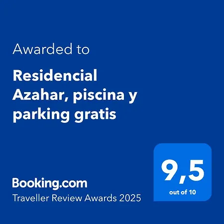 Apartamento Residencial Azahar, Piscina Y Parking Gratis